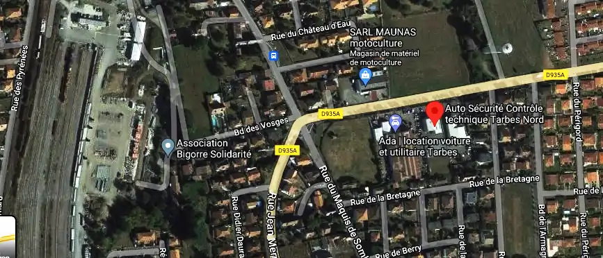 Prix contrôle technique à Tarbes
