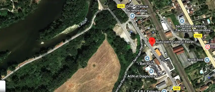 Prix contrôle technique à Abrest