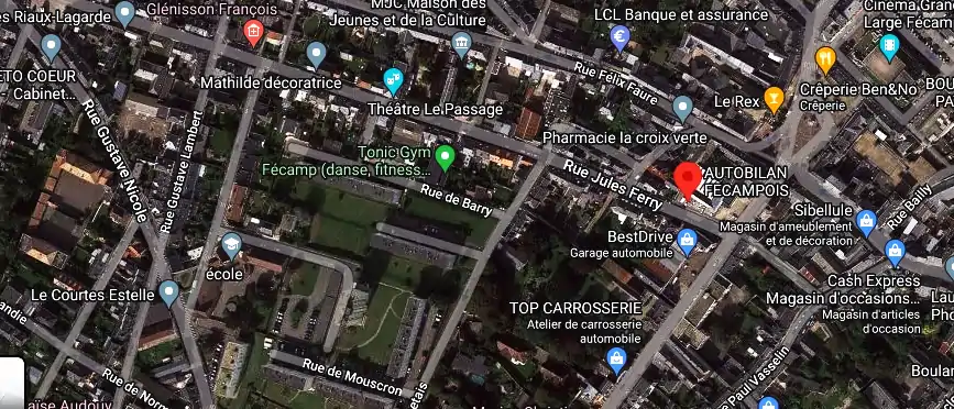 Prix contrôle technique à Fécamp