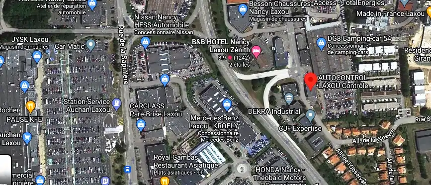 Prix contrôle technique à Laxou