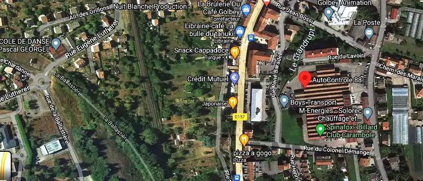 Prix contrôle technique à Golbey