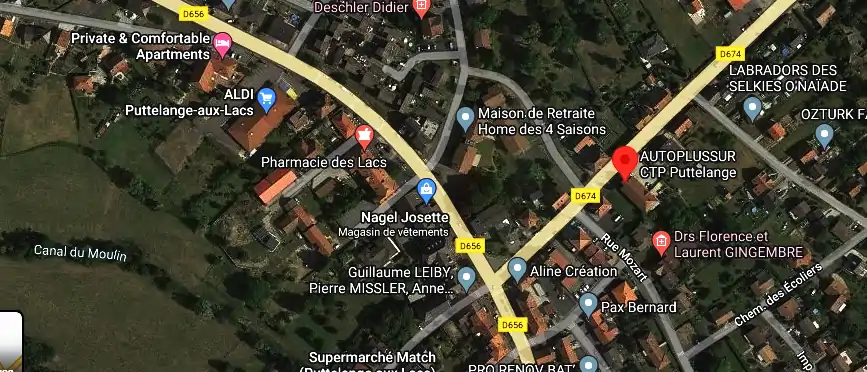 Prix contrôle technique à Puttelange-aux-Lacs