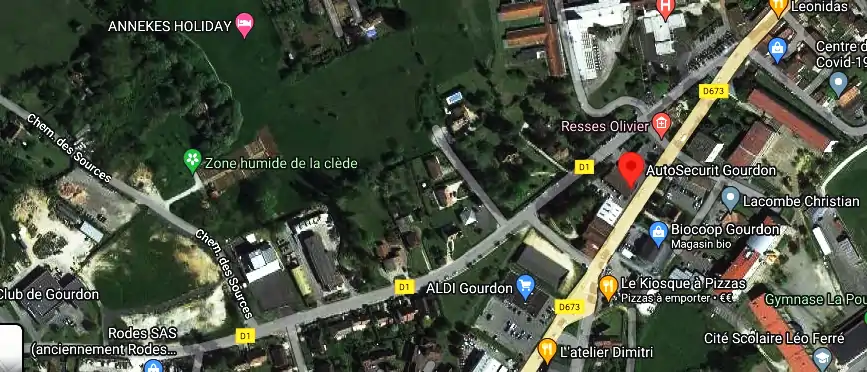 Prix contrôle technique à Gourdon