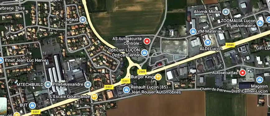 Prix contrôle technique à Luçon