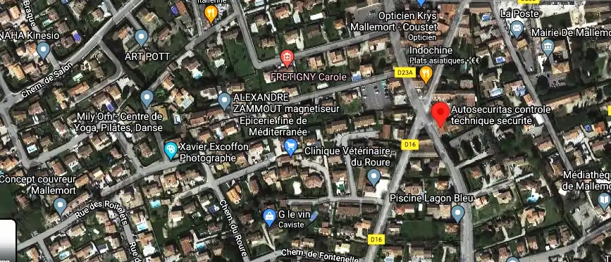 Prix contrôle technique à Mallemort