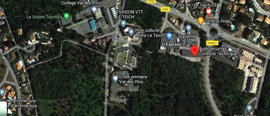 Prix contrôle technique à Le Teich