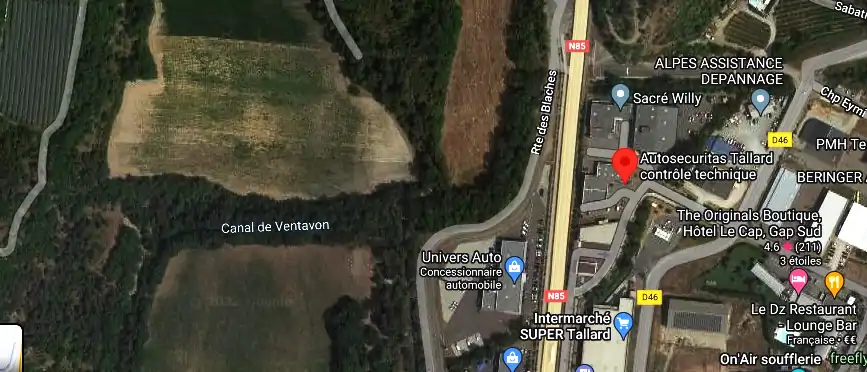 Prix contrôle technique à Tallard