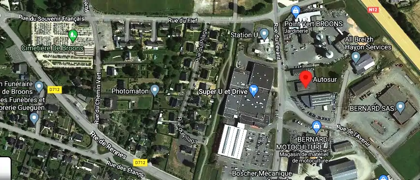 Prix contrôle technique à Broons