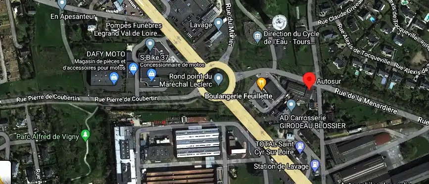 Prix contrôle technique à Saint-Cyr-sur-Loire