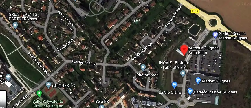 Prix contrôle technique à Guignes