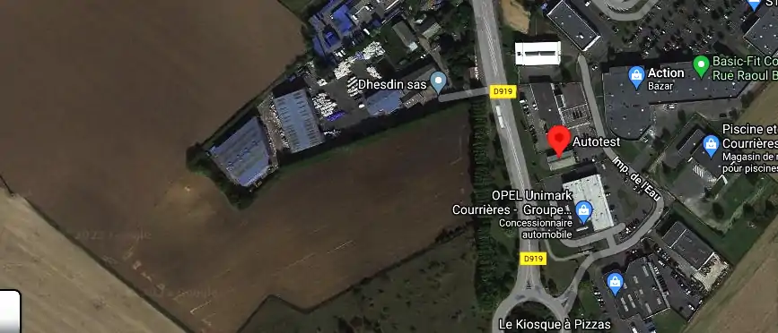 Prix contrôle technique à Courrières