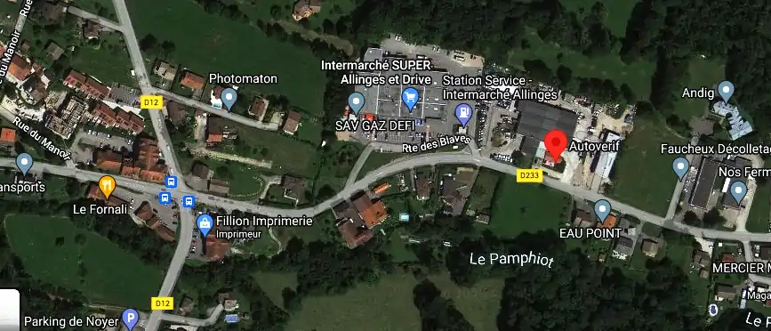 Prix contrôle technique à Allinges