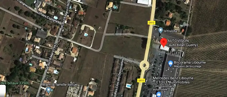 Prix contrôle technique à Les Billaux