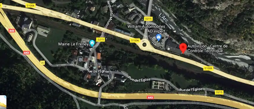 Prix contrôle technique à Freney