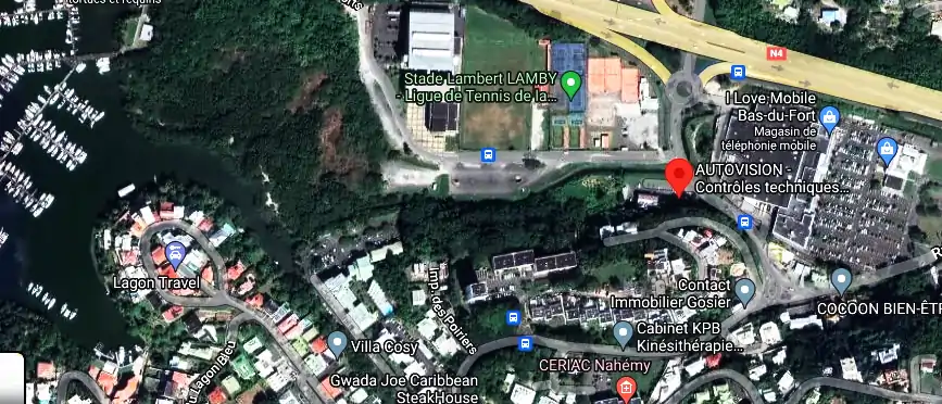 Prix contrôle technique à Rue de l'échangeur, Le Gosier 97190, Guadeloupe
