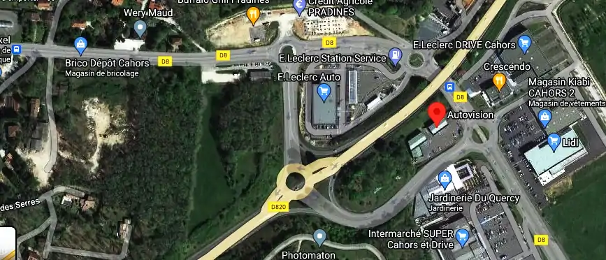 Prix contrôle technique à Cahors