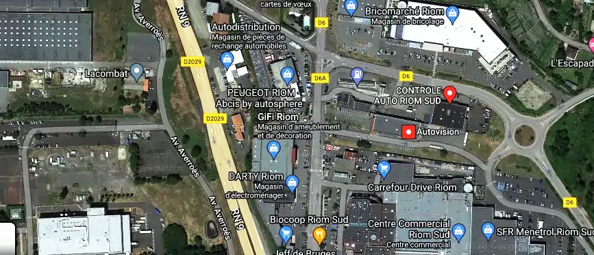 Prix contrôle technique à Ménétrol