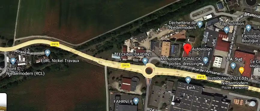 Prix contrôle technique à Niedermodern