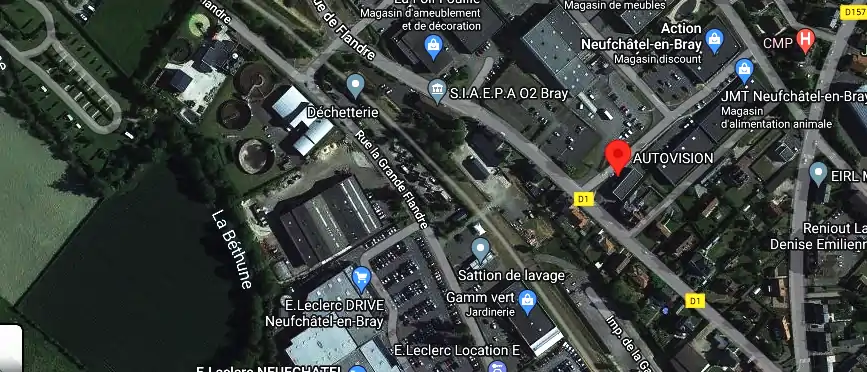 Prix contrôle technique à Neufchâtel-en-Bray