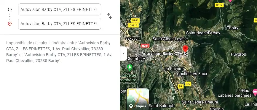 Autovision Barby CTA à Barby