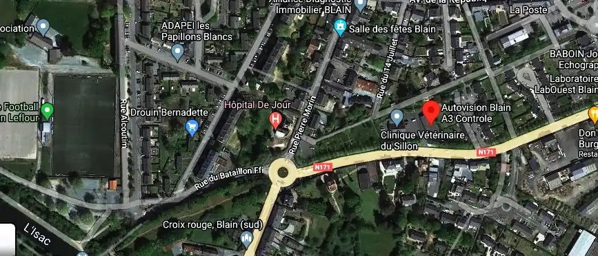 Prix contrôle technique à Blain