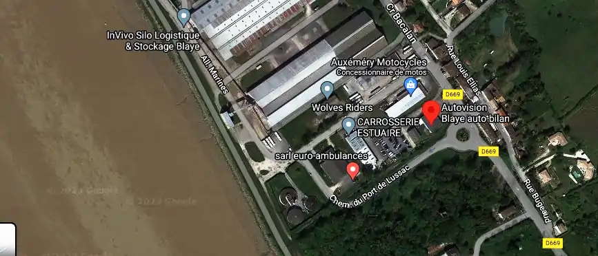 Prix contrôle technique à Blaye