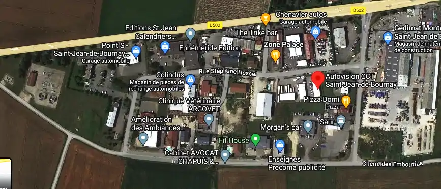 Prix contrôle technique à Saint-Jean-de-Bournay