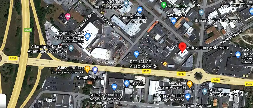 Prix contrôle technique à Aytré