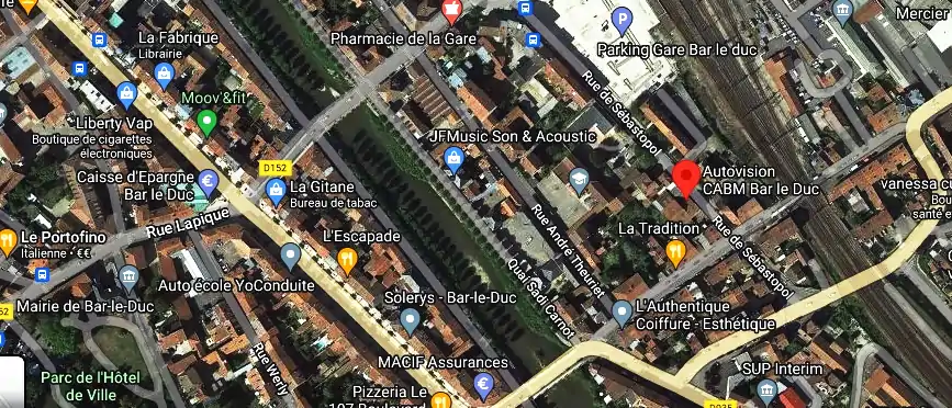 Prix contrôle technique à Bar-le-Duc