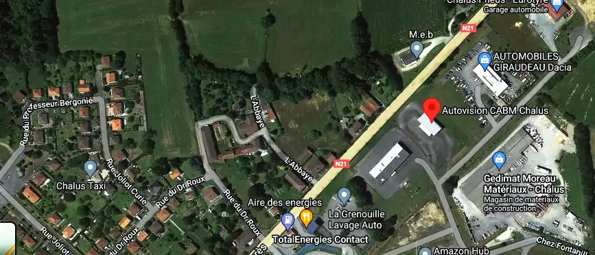 Prix contrôle technique à Chalus