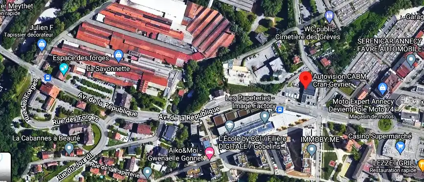 Prix contrôle technique à Annecy