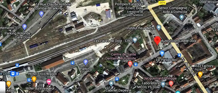 Prix contrôle technique à Dole