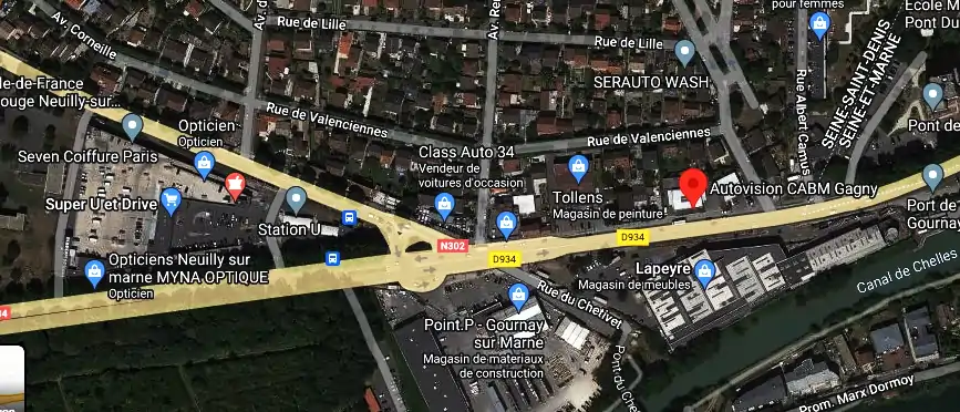 Prix contrôle technique à Gagny