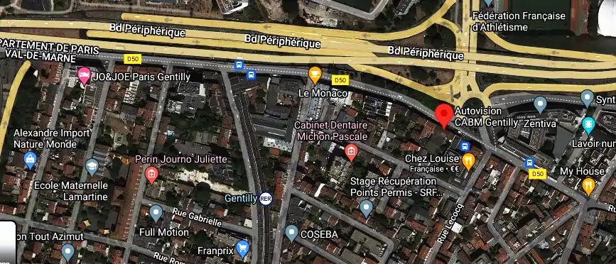 Prix contrôle technique à Gentilly