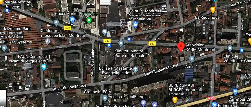 Prix contrôle technique à Montreuil