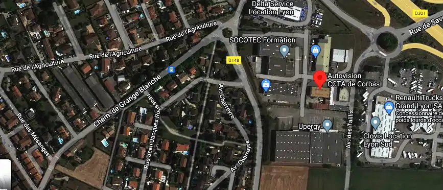 Prix contrôle technique à Corbas