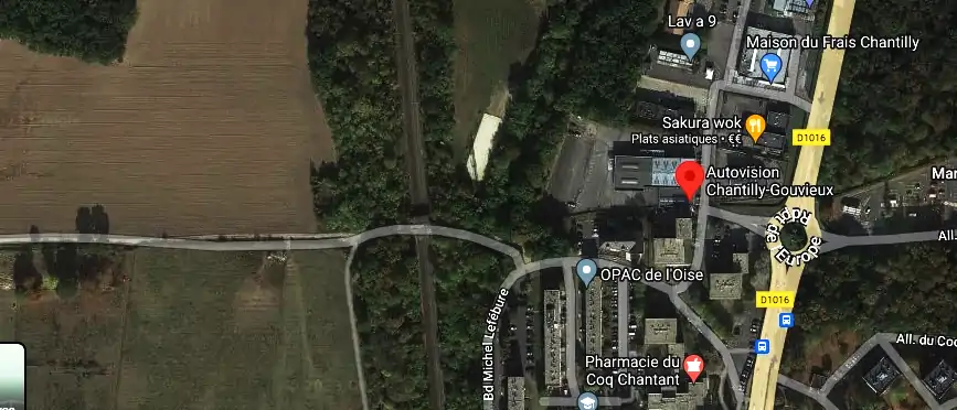 Prix contrôle technique à Gouvieux