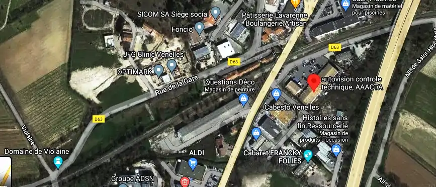 Prix contrôle technique à Venelles