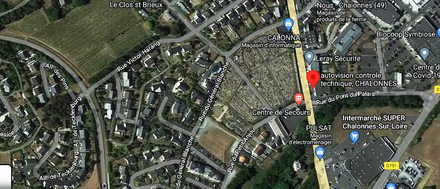 Prix contrôle technique à Chalonnes-sur-Loire