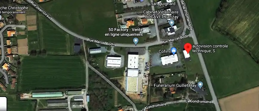 Prix contrôle technique à Cerizay