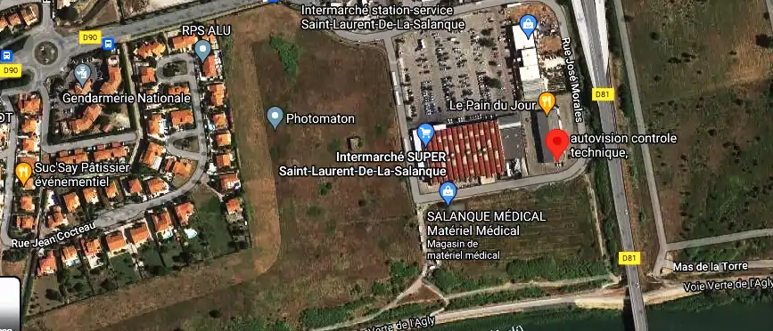 Prix contrôle technique à Saint-Laurent-de-la-Salanque