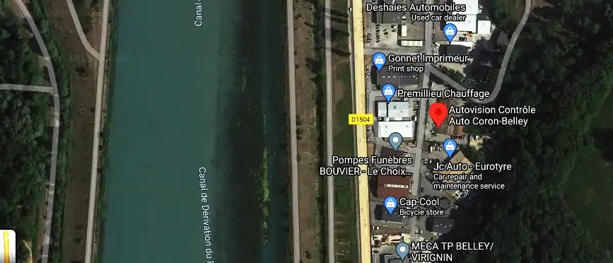 Prix contrôle technique à Virignin