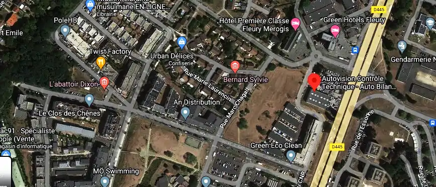 Prix contrôle technique à Fleury-Mérogis