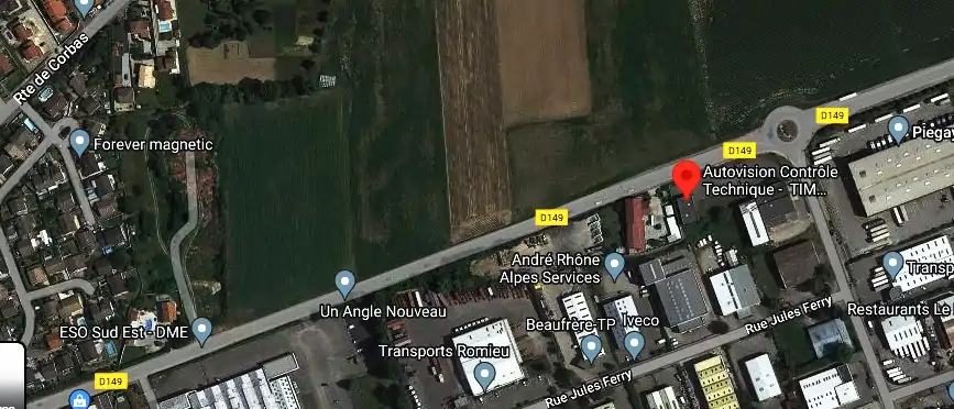 Prix contrôle technique à Saint-Symphorien-d'Ozon