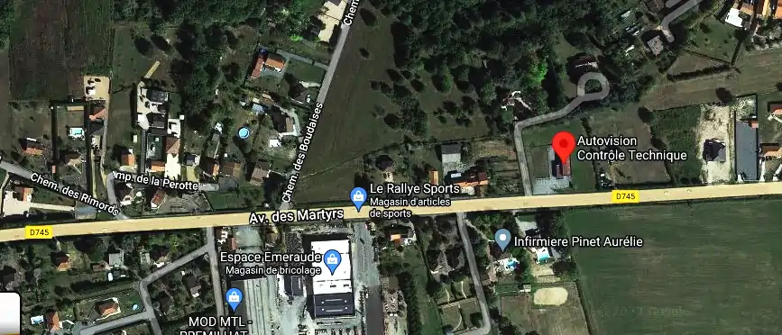 Prix contrôle technique à Domérat