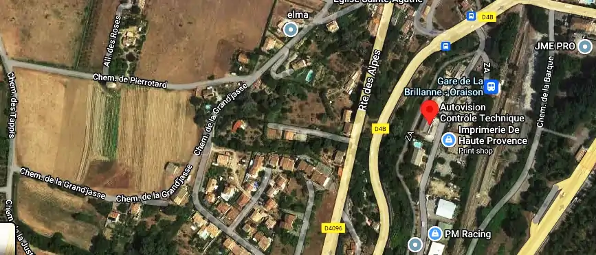 Prix contrôle technique à La Brillanne