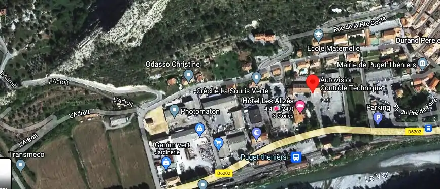 Prix contrôle technique à Puget-Théniers