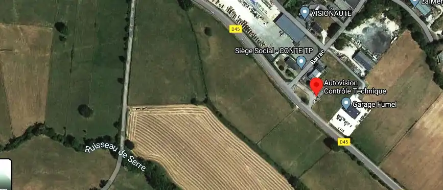 Prix contrôle technique à Pierrefiche