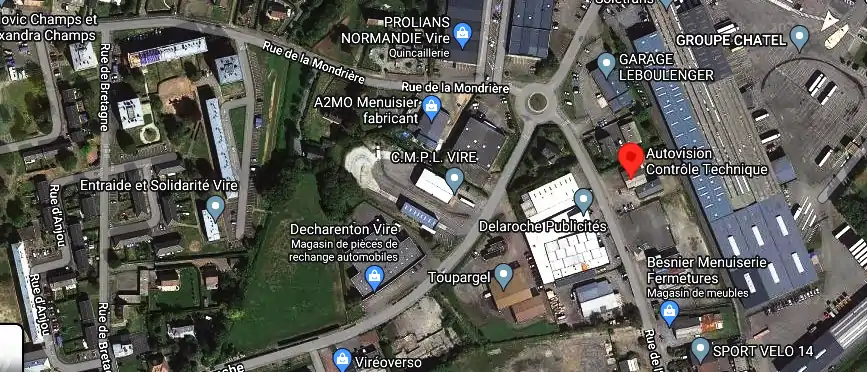 Prix contrôle technique à Vire-Normandie