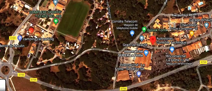 Prix contrôle technique à La Flotte